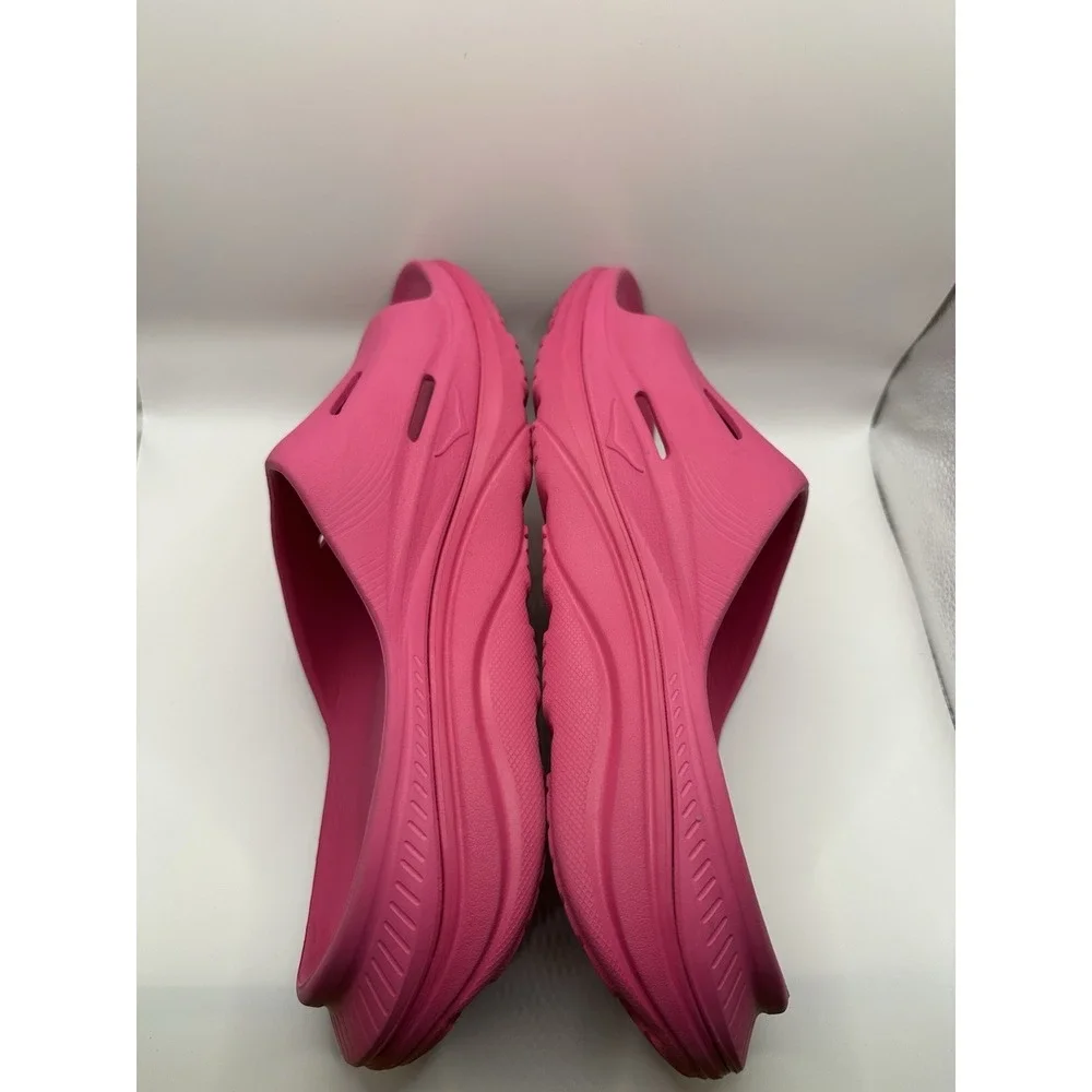 Hoka Ora Recovery Slide‎ 3 Neon Rose Pink . Unisex Men's Size 11. - Women's 13.